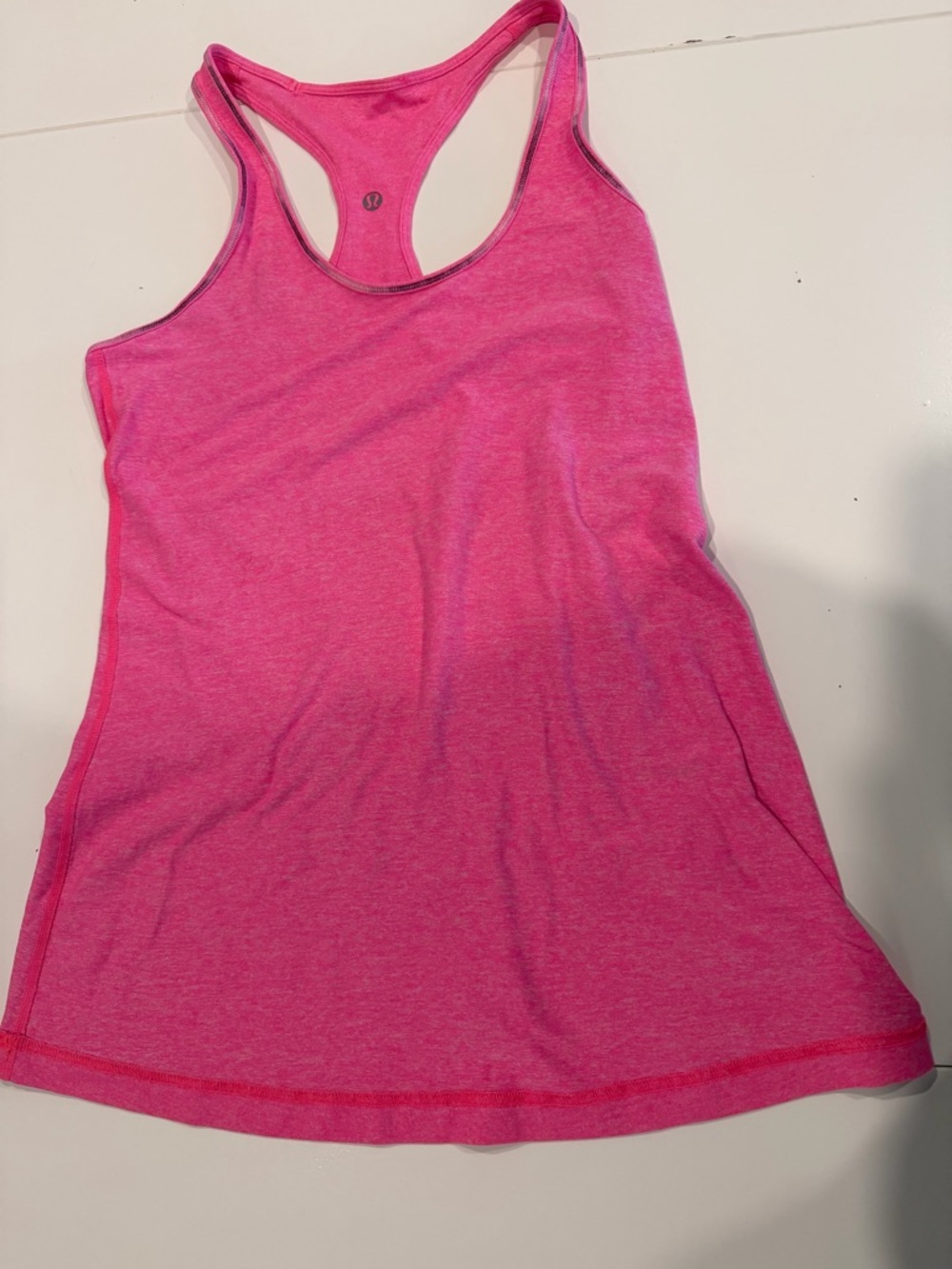 lululemon athletica Bright Pink Racerback Tank